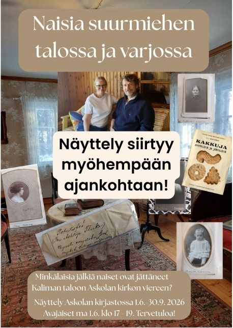 Mainoskuva Kaliman naisia 1.6.-30.9.2026
