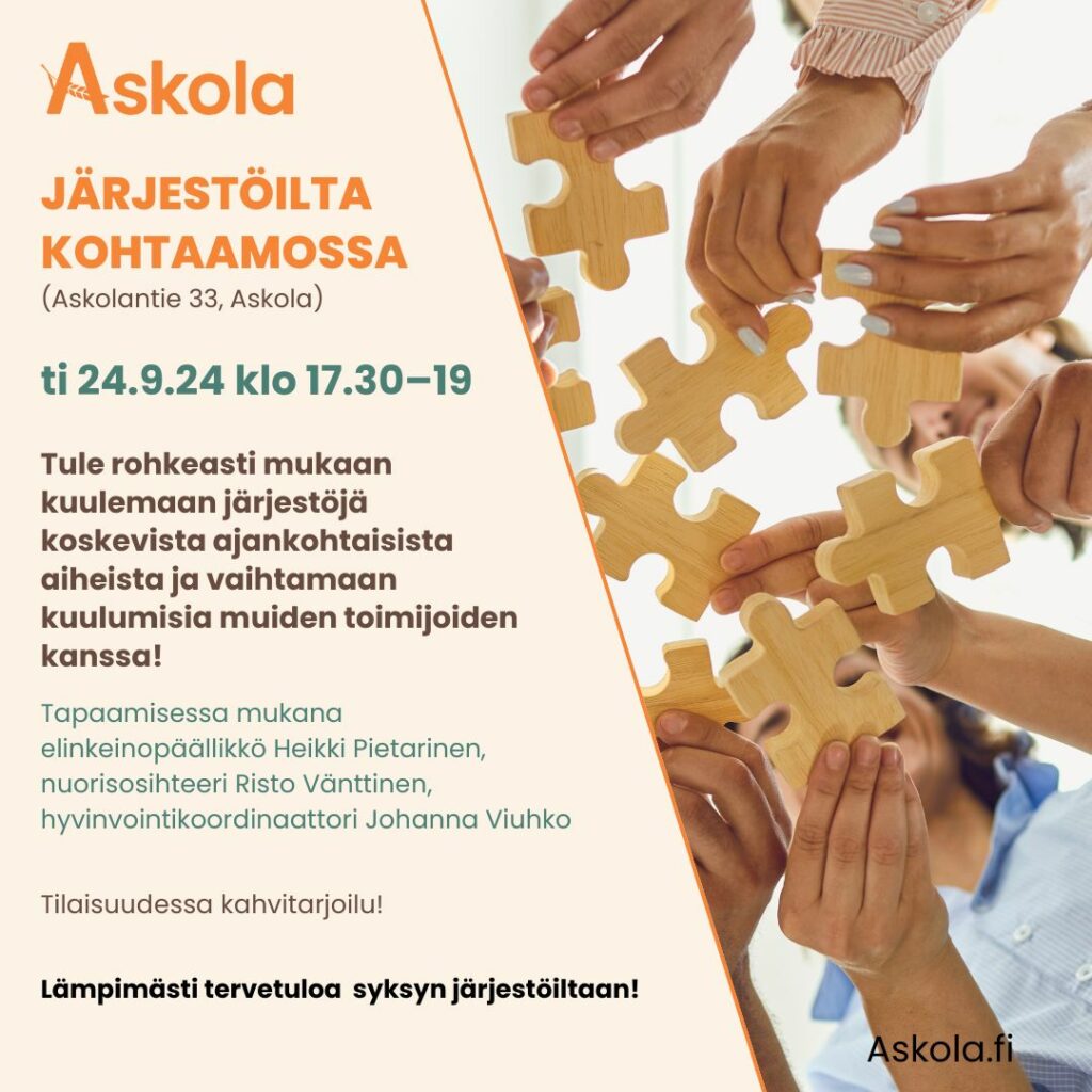 mainos järjestöillasta 24.9.2024