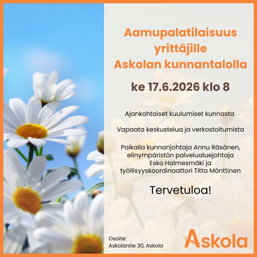 Kutsu aamupalatilaisuuteen