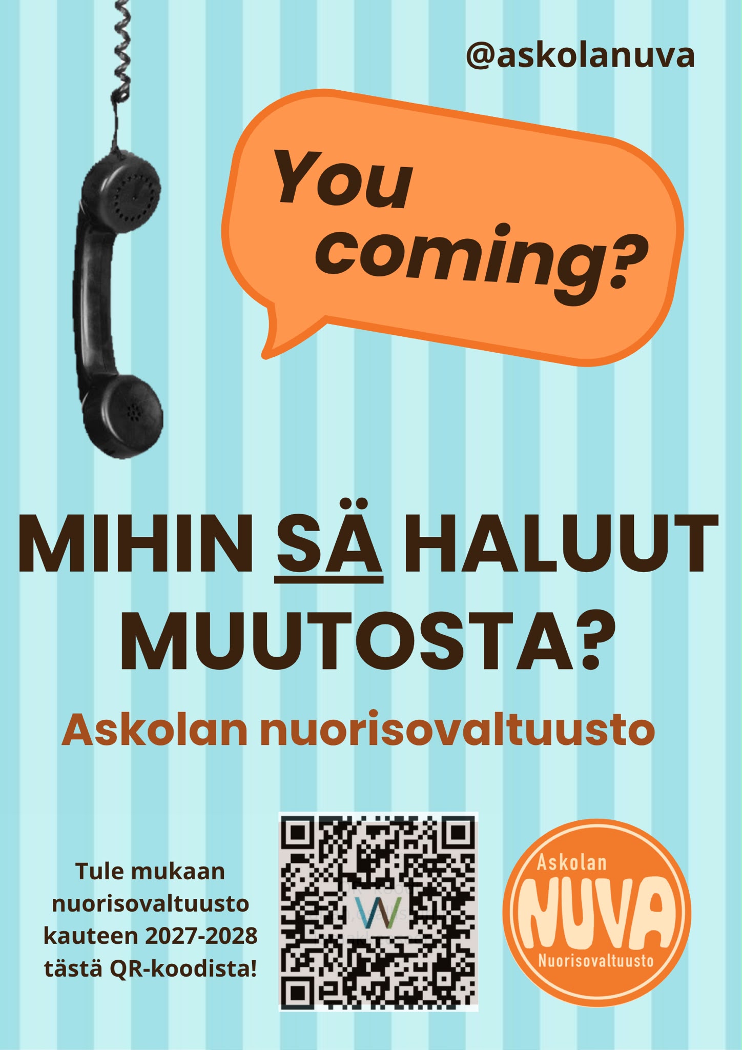 Kuvituskuva nuorisovaltuustonvaalit