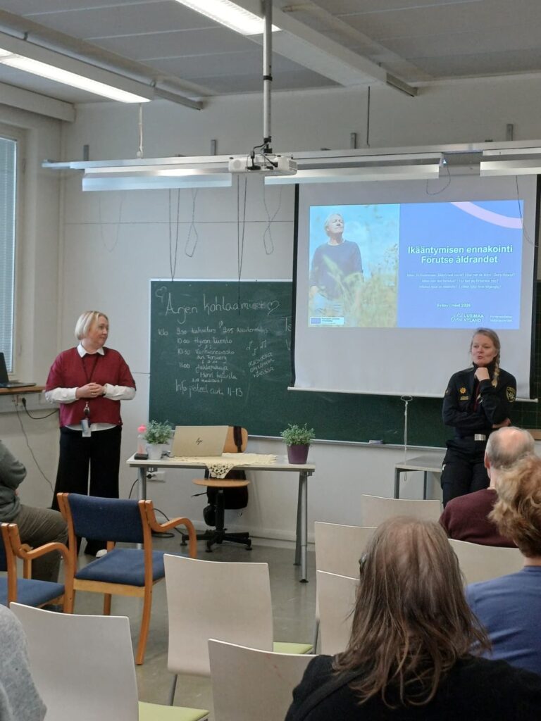 Vanhustenviikon tapahtuma. Kuvituskuva.