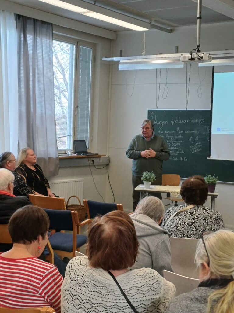 Vanhustenviikon tapahtuma. Kuvituskuva.